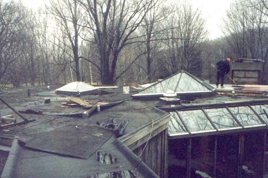 Stripping Old Roofing